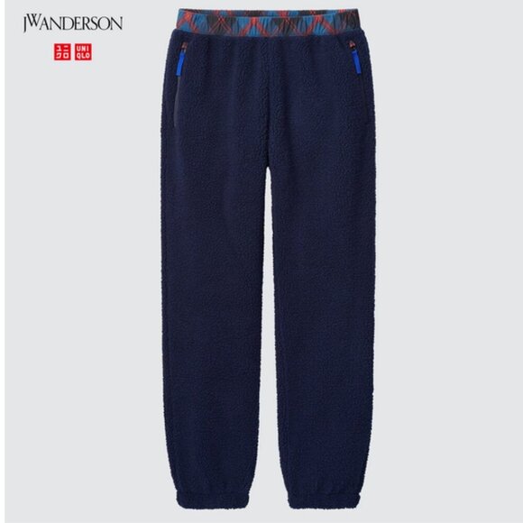J.W Anderson x Uniqlo JW Anderson Fleece Jogger Pants Relaxing Pants - Picture 1 of 10